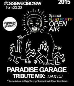 VENERDI’ 5 GIUGNO 2015 ‪#‎PARADISEGARAGE‬ tribute party