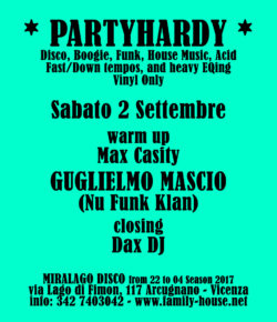 Sabato 02 / partyhardy