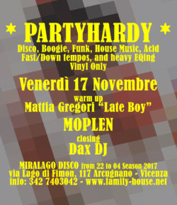 Venerdì 17 / partyhardy