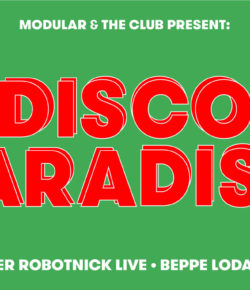 24.11.2018 Modular & The Club presentano: Disco Paradiso