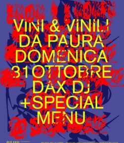 31.10.2021 VINI & VINILI DA PAURA