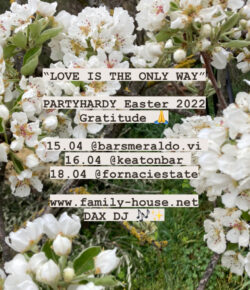 “LOVE IS THE ONLY WAY”