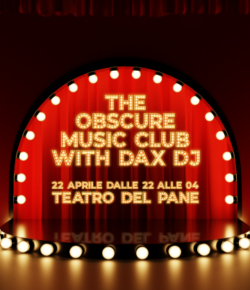 The Obscure Music Club with Dax DJ 22.04.2022