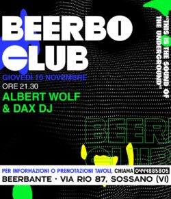 BEERBO CLUB 10.11.2022