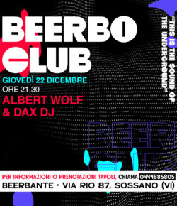 BEERBO CLUB 22.12.2022