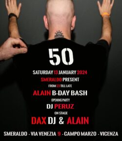 13.01.2024  ALAIN B-DAY BASH